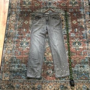 Levi low pro straight jeans